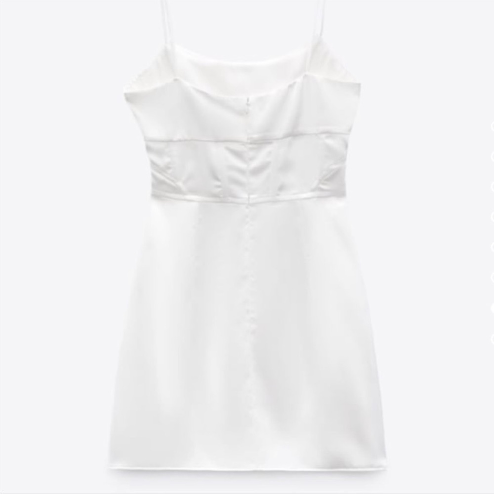 Zara Satin Corset Dress - Picture 4 of 6